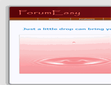 Tablet Screenshot of forumeasy.com